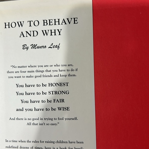 How to Behave & Why book - Picture 5 of 8